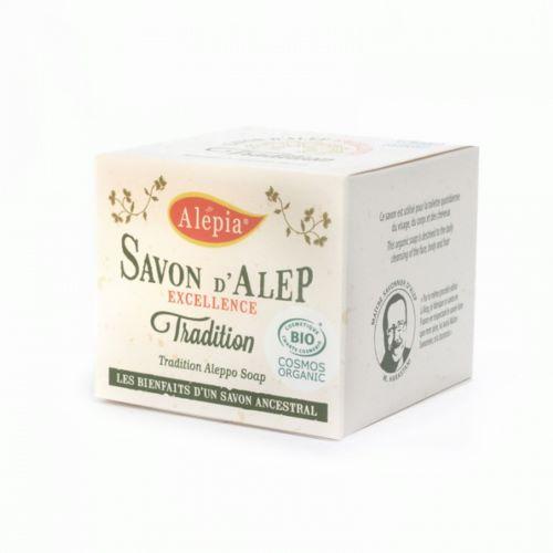 Alépia - Excellence Aleppo tvål - Ekologisk - 1% Lagerbärsolja - 190g Alépia 